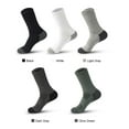 thumbnail image 5 of Weikingp Crew Socks for Women, Wool Hiking Socks for Men Women Wool Socks with Cushion for Camping Hunting Work, Ankle Socks Men, White Socks Men Black, 5 of 9