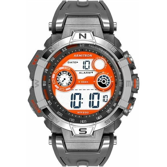 Armitron Sport Resin Digital Chronograph Mens Watch