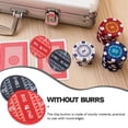 thumbnail image 2 of SHISUYAN 2pcs Ceramic Poker Guard Round Poker Card Poker Guard Dealer Poker Game Accessory, 2 of 9