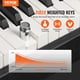 thumbnail image 2 of Piano digital VEVOR de 88 teclas con teclado doble, pedal de sustain y altavoces, 2 of 9