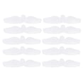 thumbnail image 4 of 10Pcs Breast Sweat Liner Pads for Absorb Sweating Under Breast Sweat Liners Bra Liners for Sweat Miliaria Sweating Supplies, 4 of 8