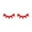 Red, variant on Wovilon Mothers Day Gifts Home Decor A Pair Eyelash Home Decor Wall Sticker Decal Bedroom Vinyl Art Mural