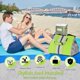 thumbnail image 4 of Bolso de Playa Tote QOGiR de Neopreno Verde Brillante Grande, 4 of 8