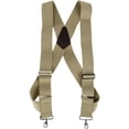 thumbnail image 1 of CTM®  Elastic Side Clip Metal Swivel Hook Trucker Suspenders (Men's), 1 of 2