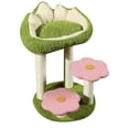 thumbnail image 2 of Almencla Cat Tree Toy Scratching Posts Activity Center Kitty Bed Grind Claws Carpets Sofa, 2 of 7