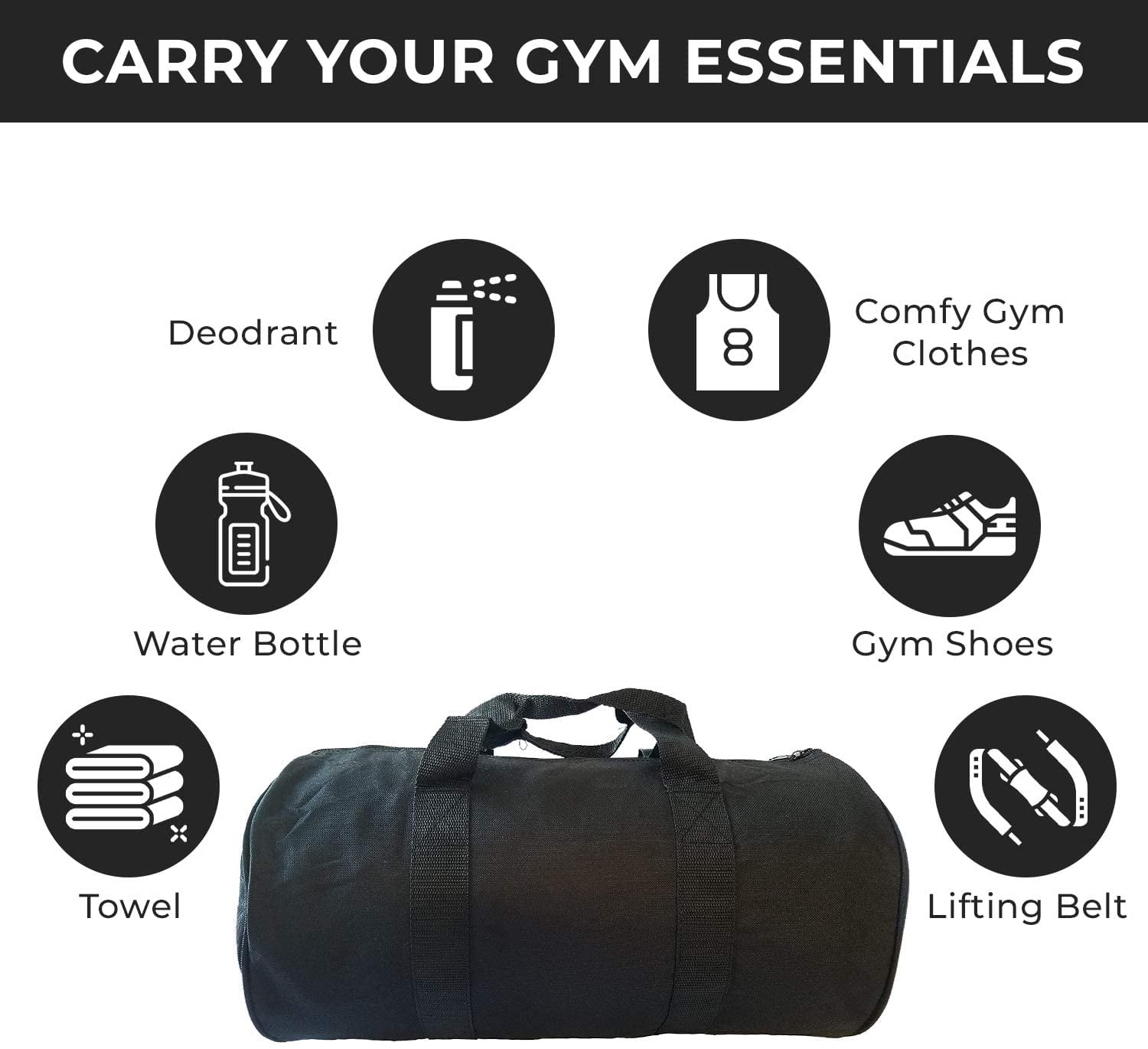 6 Gym Bag Essentials Every Man Must Carry