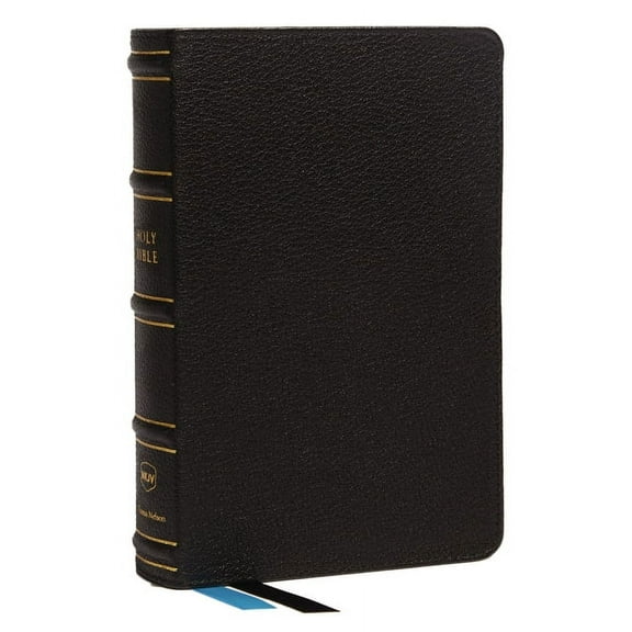 Nkjv, Compact Bible, MacLaren Series, Genuine Leather, Black, Comfort Print: Holy Bible, New King James Version, (Hardcover)