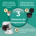 thumbnail image 4 of Cafetera Hamilton Beach FlexBrew para 12 Tazas y Taza Individual, Compatible con Cápsulas K-Cup y Café Molido, Programable, 4 of 9