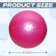 thumbnail image 2 of BESTSKY Exercise Ball,21.65in Excersing Ball,Anti-Slip Yoga Ball For Pregnancy,Pink, 2 of 7