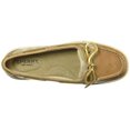 thumbnail image 5 of Sperry Womens ANGELFISH Leather Closed Toe Boat Shoes, Linen Metallic, Size 7.5, 5 of 6