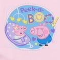 thumbnail image 2 of CafePress - Peppa Pig: Peek A BOO! - Baby Light Bodysuit, Size Newborn - 24 Months, 2 of 4