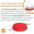 thumbnail image 3 of K&H Pet Products Universal Deicer 80-Watt Red 3 X 15.5 Inches, 3 of 8
