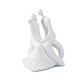 thumbnail image 5 of Estatua de pareja de amantes, escultura moderna, colección decorativa, adorno de escritorio para sentarse, 5 of 9