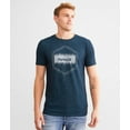 thumbnail image 2 of Hurley Men's T-Shirt Reverb H2O-DRI Technology Short Sleeve Heather Tee (Small, Black Photo Blue), 2 of 4
