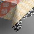 thumbnail image 6 of Colorful Pioneer Flower Pattern Rectangle Tablecloth 60"x102",Waterproof Polyester Rectangle Table Cloth, Wipeable Spillproof Polyester Tablecloth for Dining, Camping, Indoor and Outdoor, 6 of 6