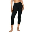 thumbnail image 2 of Felina | Sueded Athletic Capri Legging 2-Pack (Midnight Navy, X-Large), 2 of 3