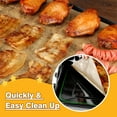 thumbnail image 3 of Air Fryer Liners Disposable Compatible with the Breville Smart Oven Air Fryer Pro BOV900BSS, 100PCS Parchment Paper for Baking, Baking Sheet Accessories for Breville Oven, 3 of 5