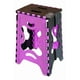 thumbnail image 1 of Banco Plegable Grande Portatil Plastico Soporta 120kg 1pz Acabado De La Estructura Mate Color Uva, 1 of 5