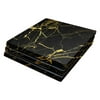 MightySkins SOPS4PRO-Black Gold Marble Skin for Sony PS4 Pro Console, Black Gold Marble