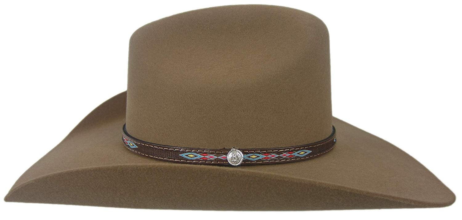 Resistol 3X Pecan McCoy Cowboy Hat Size 