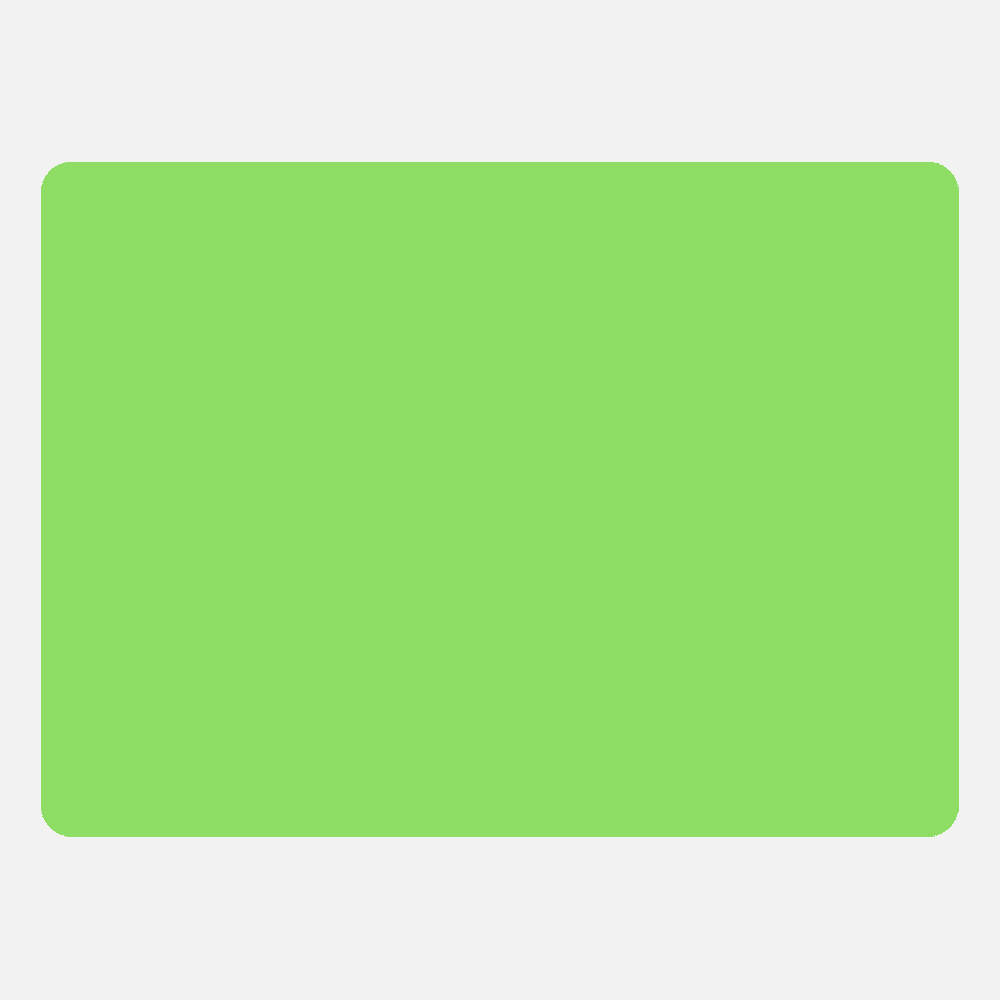 JAM Paper Standard Label Rolls, Rectangle, 2 3/4 x 3 3/4, Neon Green, 125 Labels/Roll