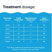HTH Metal & Stain Defense Liquid Pool Chemical, Stain Preventer, For All Pool Types, 1 Qt