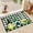 D, variant on St. Patrick’s Day Shamrock Door Mat, 16x24 Inch Non-Slip Indoor/Outdoor Doormat – Heavy-Density Microfiber, Absorbent, Rubber Backing, for Entryway, Kitchen, Bathroom