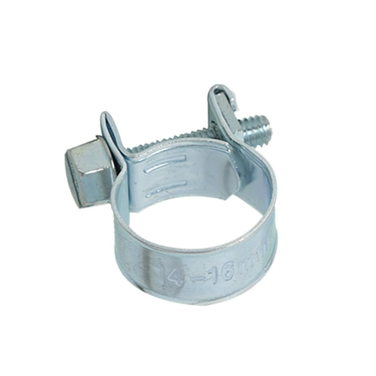 Automotive Hose Clamps 30-Pack Fuel Injection Hose Clamps – 3/8" (14-16mm) Zinc Plated For Auto Fuel Lines Assorted Hose Clamps - Foto 7