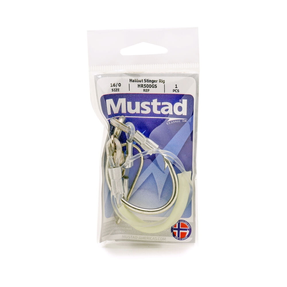 Maurice Sporting Gds Mustad Halibut Tube 2pk 15/0