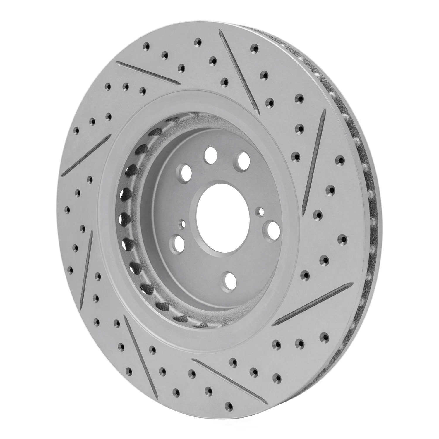 Dynamic Friction Company 830-75066L DFC Geoperformance Rotor - Drilled & Slotted