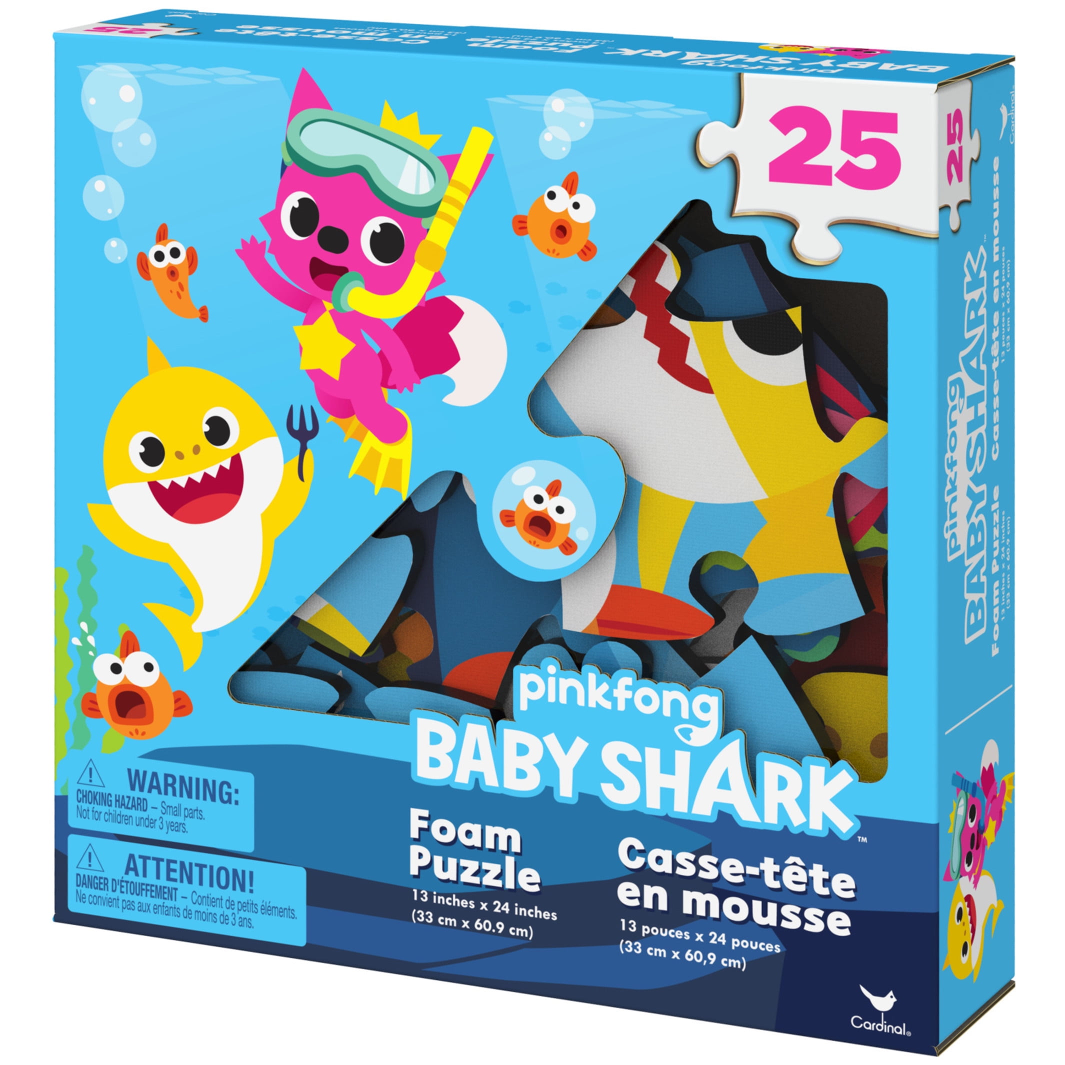 Pinkfong Baby Shark 25-Piece Foam Puzzle