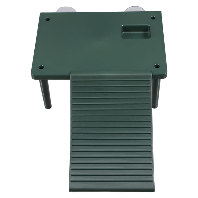 BRIGHTFUFU Plataforma de calentamiento de tortugas acuáticas, muelle flotante, rampa de escalada, terraza de tortugas, accesorios de hábitat de reptiles para tanque de tortugas