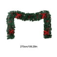 thumbnail image 3 of Gqtwoy Christmas Hanging Garland Decoration, Pinecone Red Berry LED Lights, Festival Decor for Mantel, Railing, and Parties, Create Cozy Holiday Atmosphere, Christmas Tree Ornaments, 3 of 6