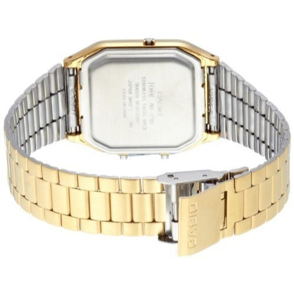 Men s Stainless Steel AQ230GA 9D Gold Quartz Dress Watch Walmart