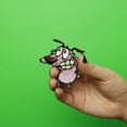 thumbnail image 3 of Courage the Cowardly Dog Embroidered Iron On Patch, 3 of 3