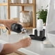 thumbnail image 3 of Dispensador de enjuague bucal Bivclaz Glass 500 ml con portavasos negro, 3 of 7