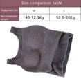 thumbnail image 3 of Chaleco térmico mullido de la felpa de las camisetas sin mangas de la cosecha de la ropa de descanso de las mujeres del invierno con el cojín del sujetador, 3 of 6