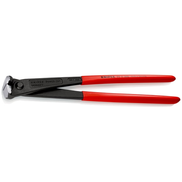 KNIPEX 99 11 300 SB Pinzas de fuerza para armadores gran efecto palanca recubierto de plástico acabado pavonado 300 mm
