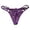 Purple, variant on Womens Seamless Underwear No Show Panties Briefs Soft Stretch BikiniOne Size