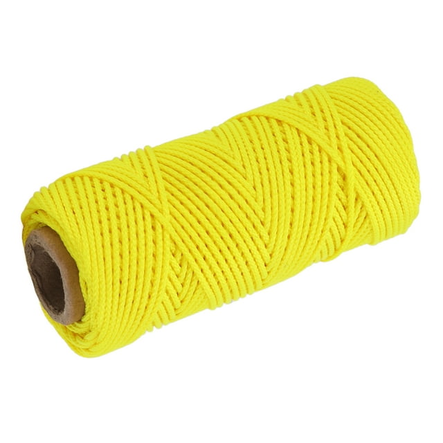 Diving Reel Line Wearproof Underwater Finger Spool Reel Line Replacement Fluorescent Yellow