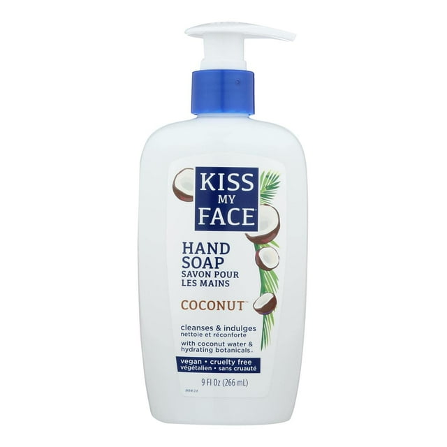 Kiss My Face Jabón de manos Coco Bomba de 9 oz (paquete de 3)