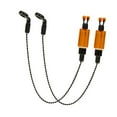 thumbnail image 4 of 2x colgadores oscilantes para pesca de carpa, cadena para exteriores con una longitud Total de 33cm, indicador de mordida fácil de colocar para alarma Naranja, 4 of 8