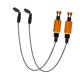 thumbnail image 4 of 2 piezas de ganchos oscilantes para pesca de carpa, accesorios de cadena, aparejos de pesca portátiles al aire libre fáciles de usar para alarma de Naranja, 4 of 9