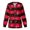 Autumn Maple Print, variant on Binienty Halloween Pumpkin Cat Print Women Long Sleeve Scrub Jacket Lightweight Button Front Nurse Workwear With Pockets Breathable Medical Uniform for Hospital Clinic