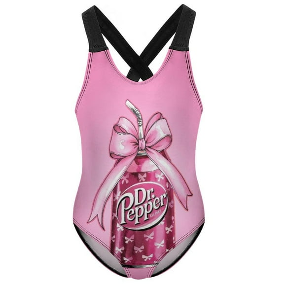 Girls D Pepper Swimsuit One Piece Bathing Suit for Girls Swimwear
