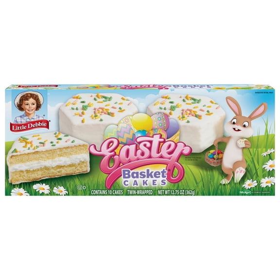 Little Debbie Easter Basket Snack Cakes - 10 ct- Pack of 2