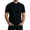 C152/Black, variant on XIYON Men's T-Shirts Short Sleeve Knit T Shirts Breathable Wicking Crew Neck Casual Tee Shirt For Daily Wear And Layering Streetwear Comfort