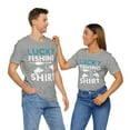 thumbnail image 6 of Lucky Fishing Shirt Men Women Fishing T-Shirt Graphic Fish Hook Tee Gift, 6 of 7