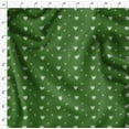 thumbnail image 4 of Soimoi Green Rayon Fabric Heart & Dots Print Fabric by the Yard 42 Inch Wide, 4 of 5