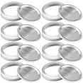 thumbnail image 3 of SIEYIO 10 Pieces Canning Lids Split-type Lids Silver Leak Proof & Secure for Mason Jars, 3 of 19